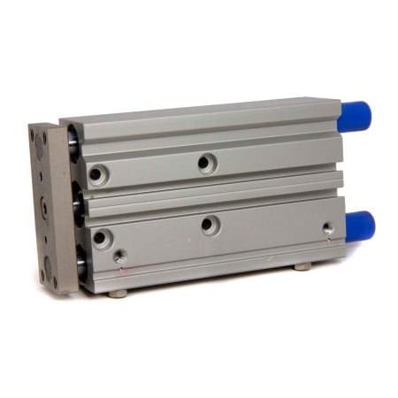 Bimba Mfg Co Bimba-Mead Air Linear Guided Slide, Ball Bearing, 1/8" NPT, 20mm Bore, 60mm Stroke MTCL-20X60-S-T